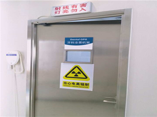 射線屏蔽防護(hù)鉛板門 進(jìn)口電動防輻射鉛門